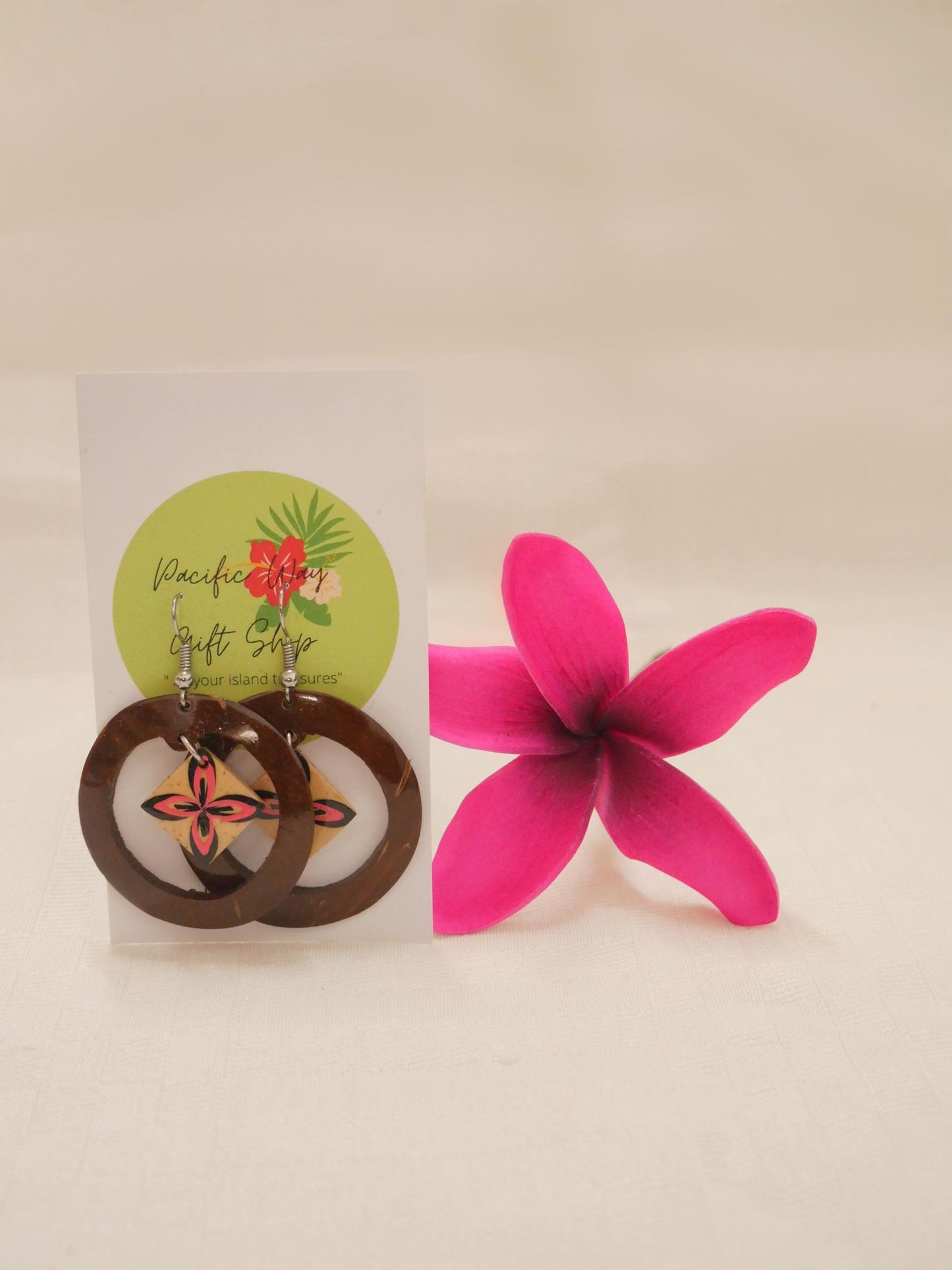 Earings-Samoan Coconut Earrings