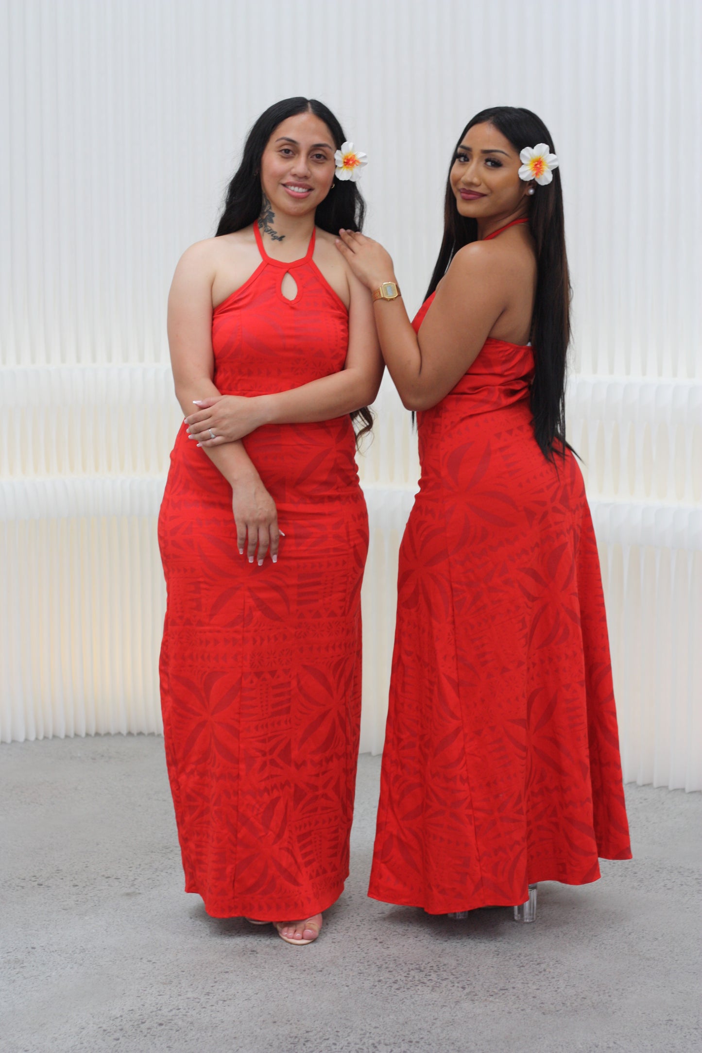 Cece's Ruby Halter Dress (Plus)