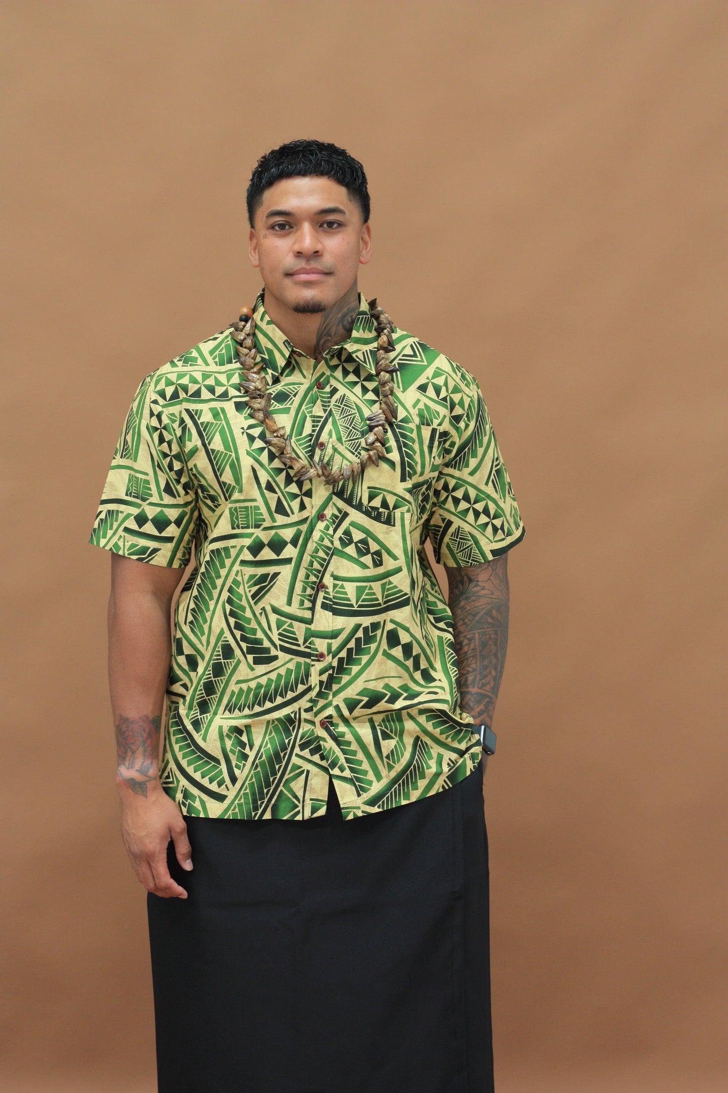 Kalavata Men's Olive Shirt FB1732