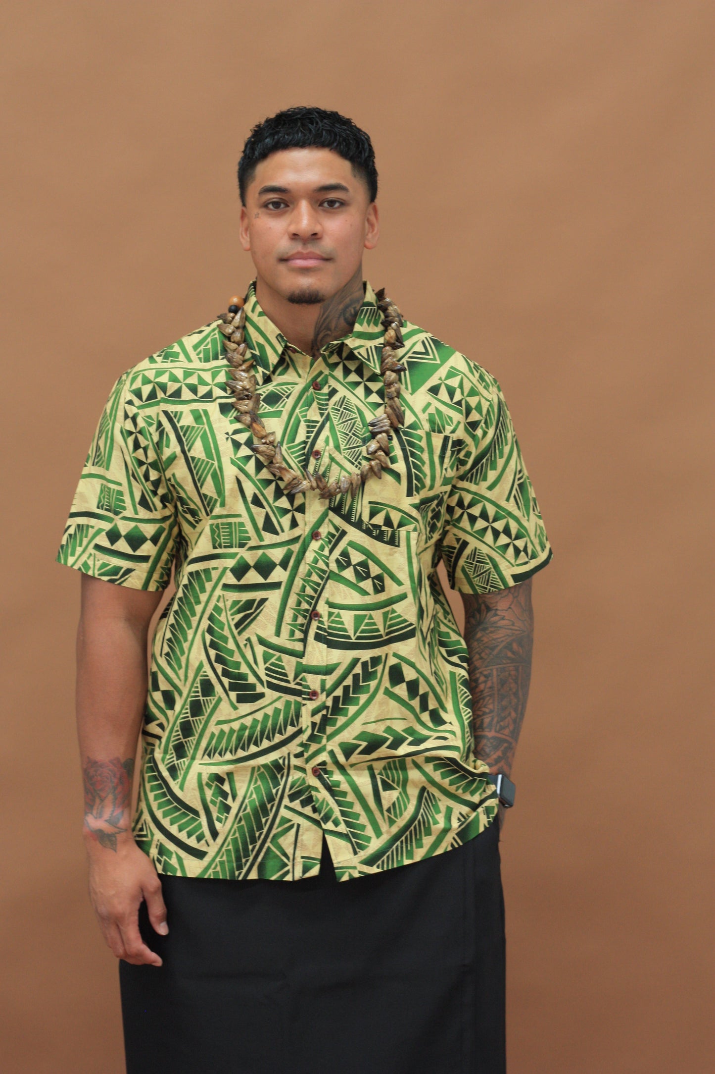 Kalavata Men's Olive Shirt FB1732