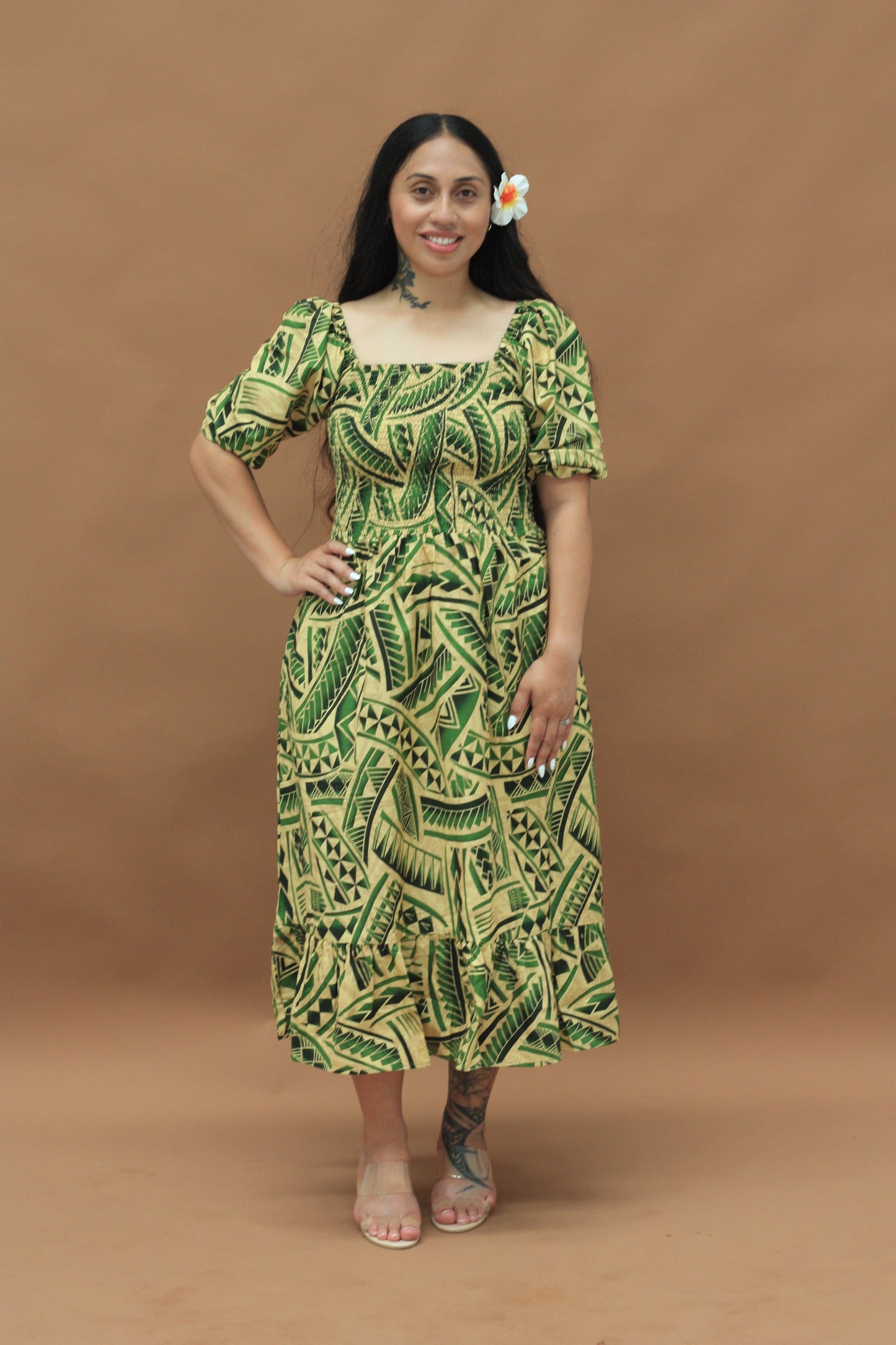 Kalavata Women's Olive Dress FB1732