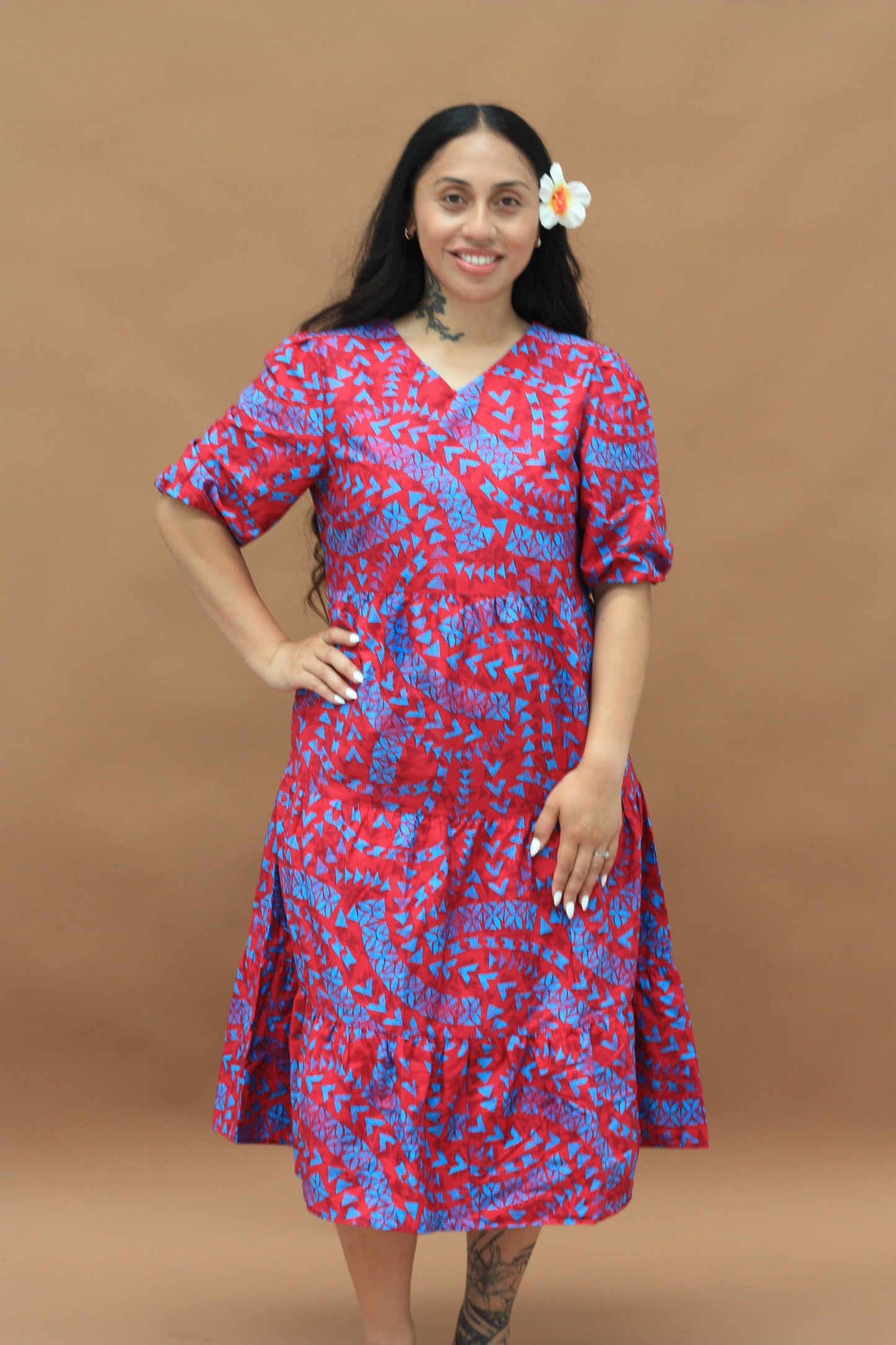 Kalavata Plum Women's Dress FB1720