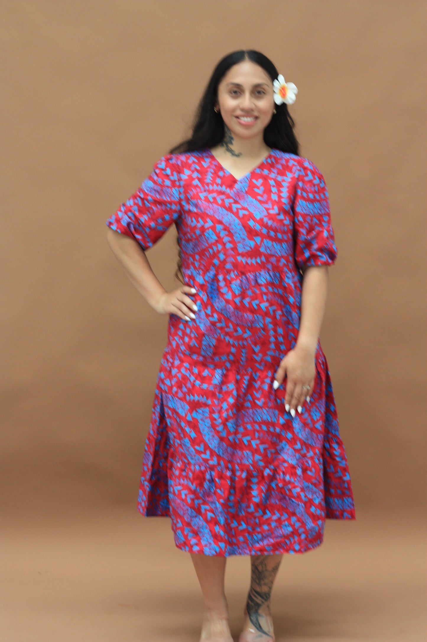 Kalavata Plum Women's Dress FB1720