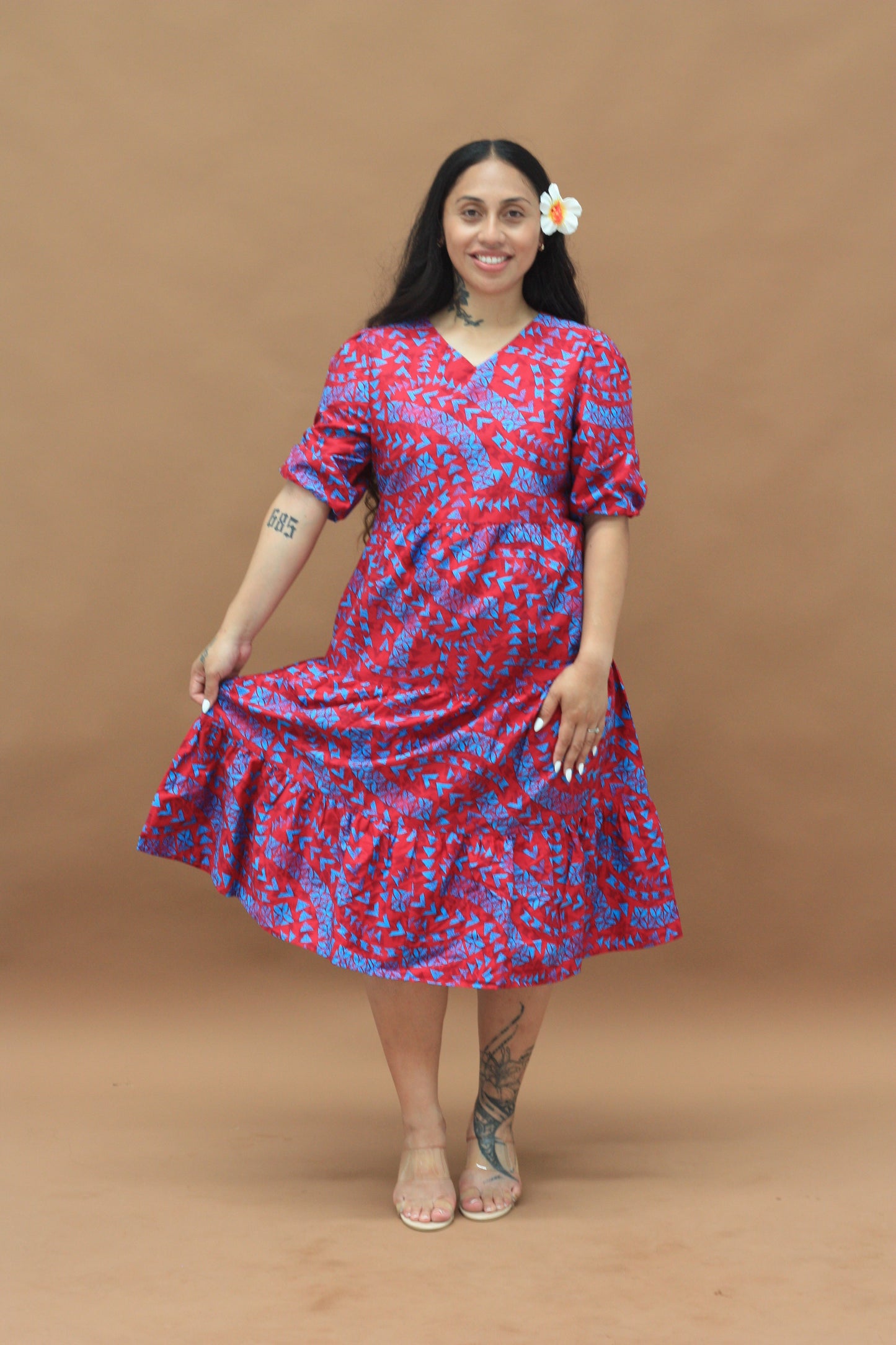 Kalavata Plum Women's Dress FB1720