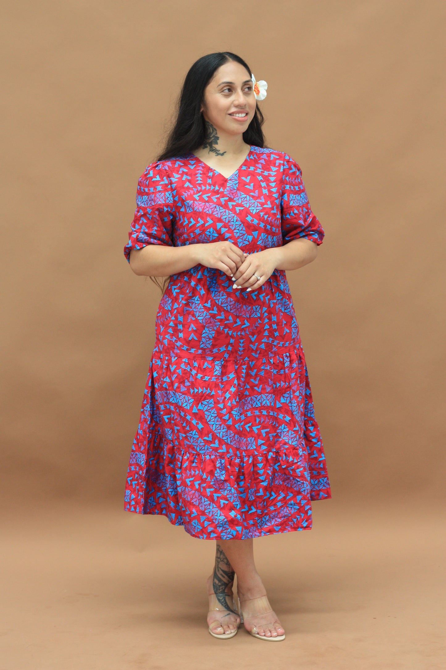 Kalavata Plum Women's Dress FB1720