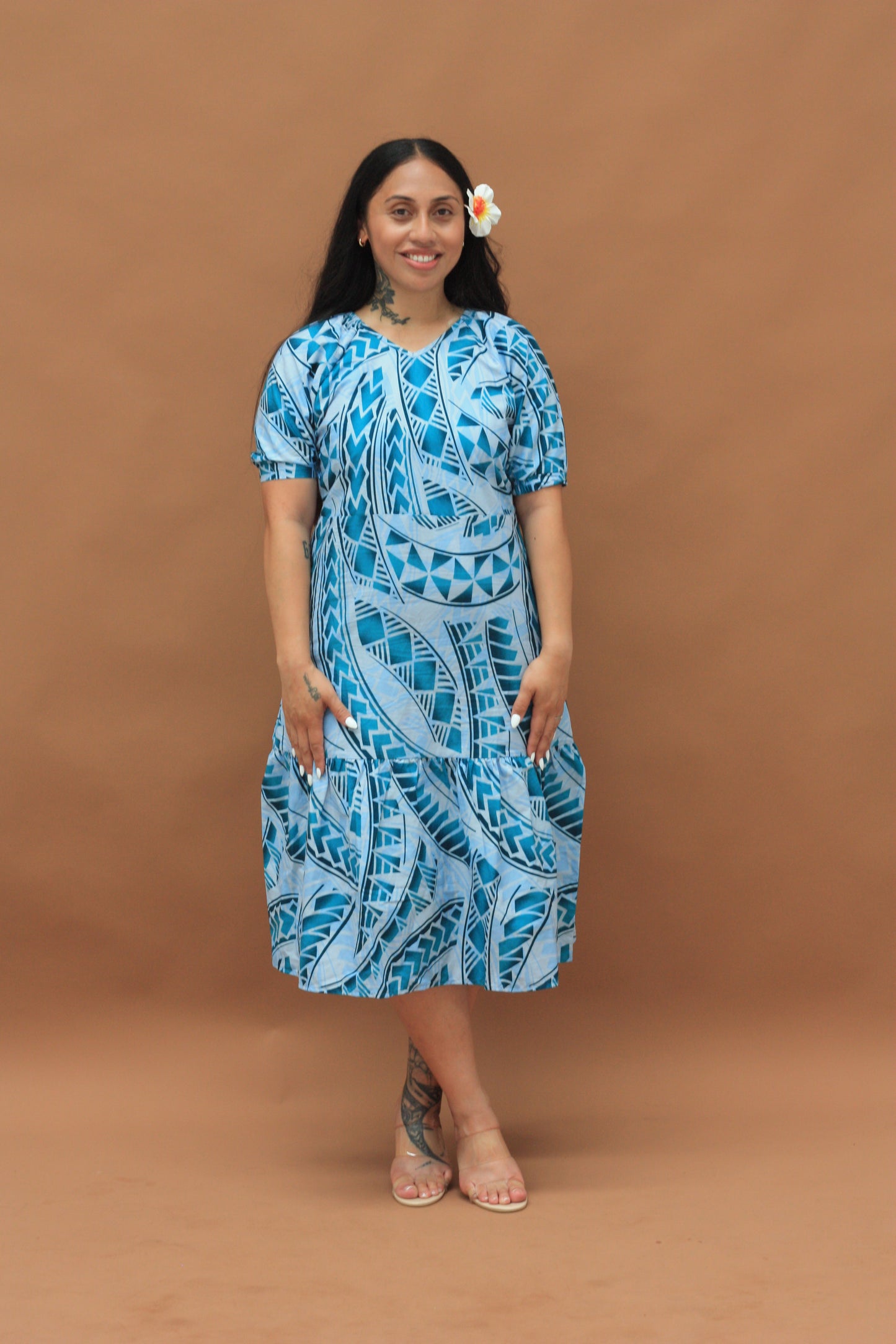 Kalavata Women's Teal Dress FB1731
