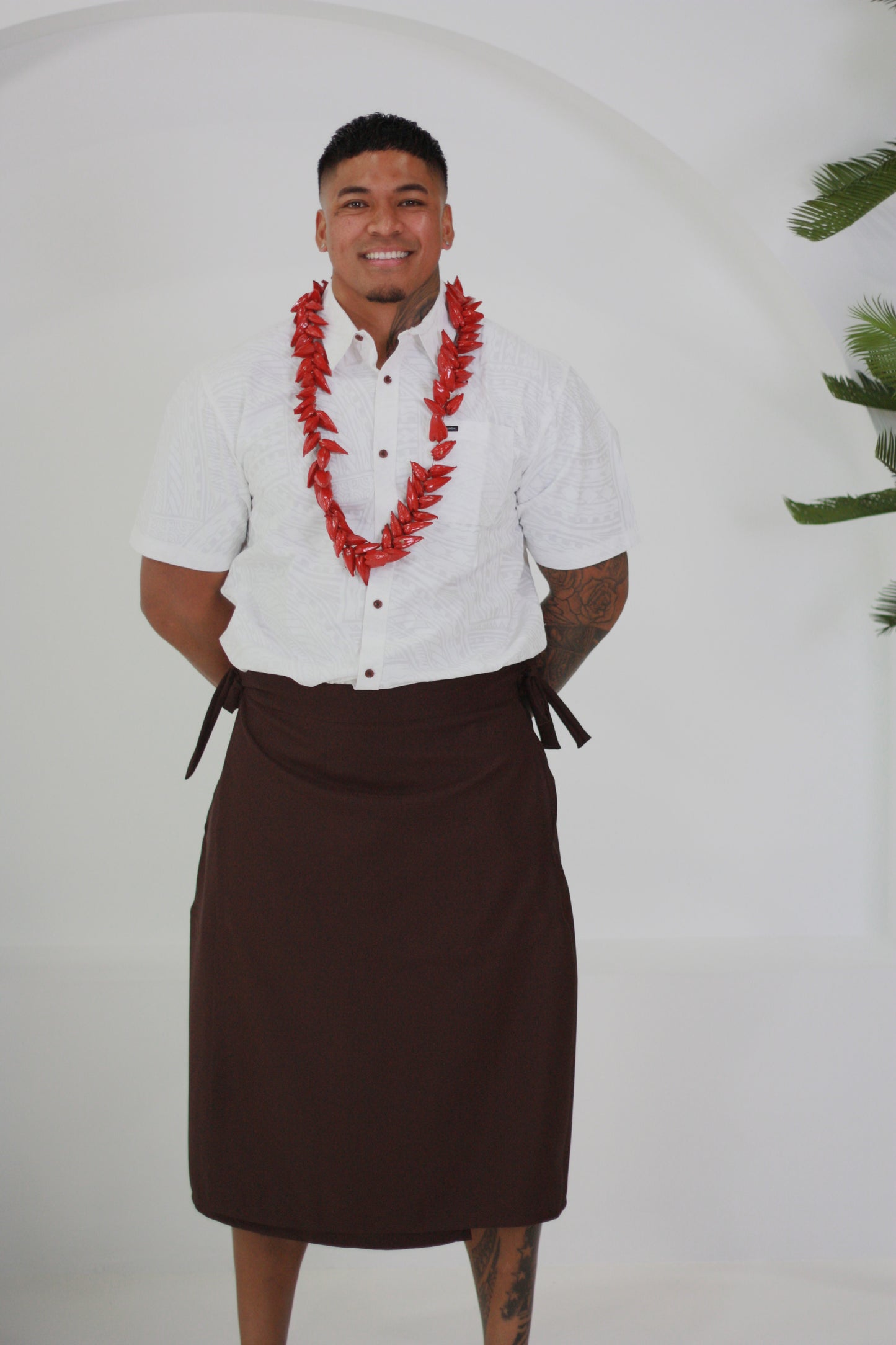 Iefaitaga-Sulu Men's Chocolate Brown