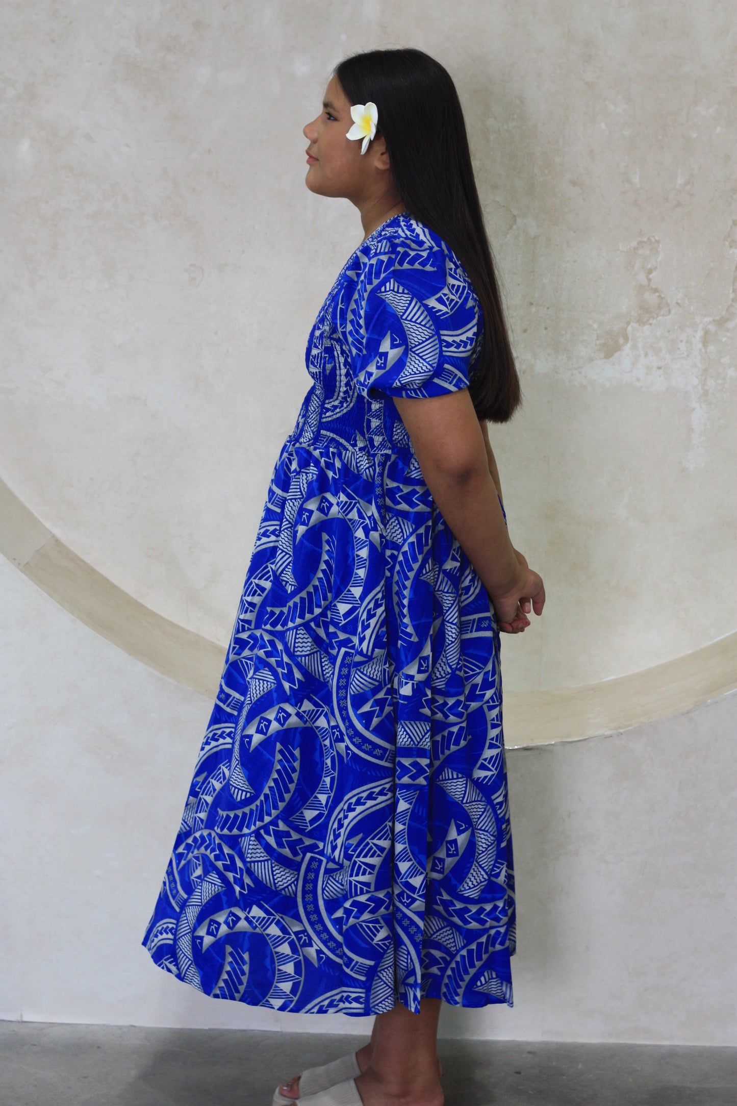Tribal Origin Arabella Women's Dress in Blue LD4787
