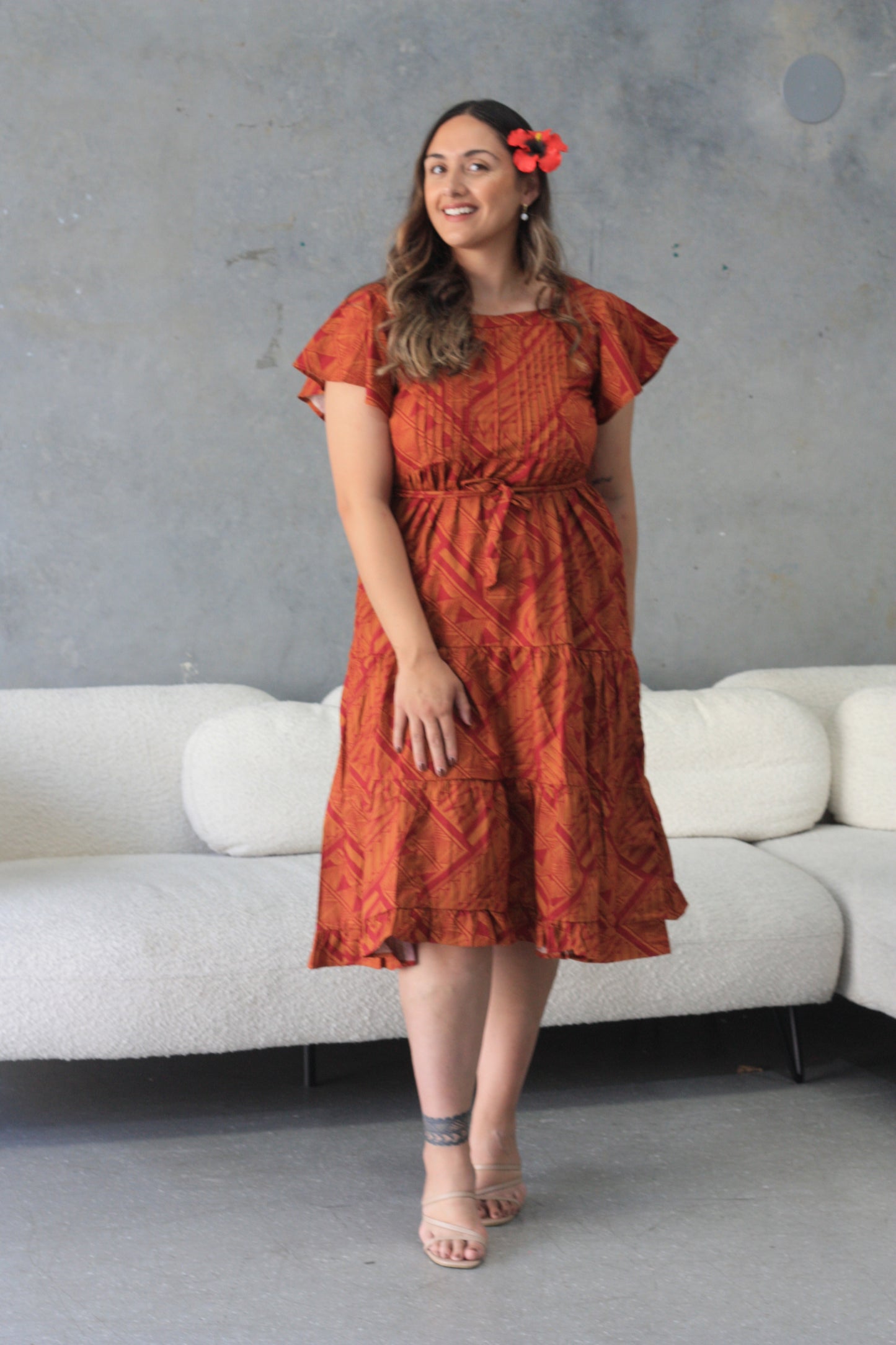 Kalavata Merai Women's Dress (Brown)