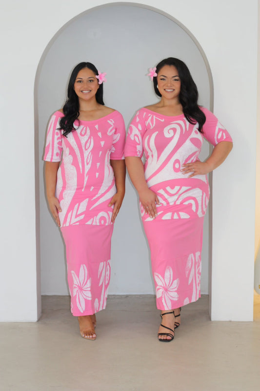 Pia Plus Pink Elei Puletasi