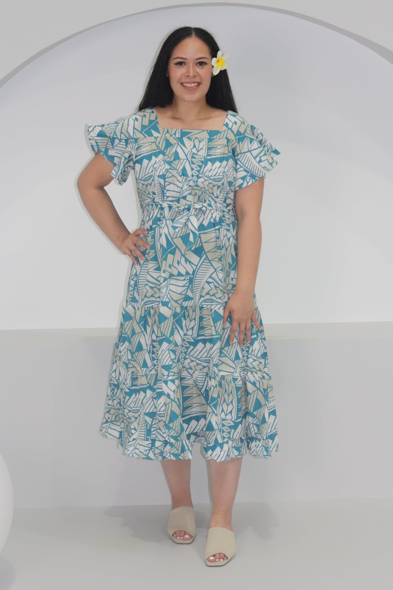 Kalavata Ladie's Gray Cloud Arabella Dress LD4543 – Pacific Way Gift Shop
