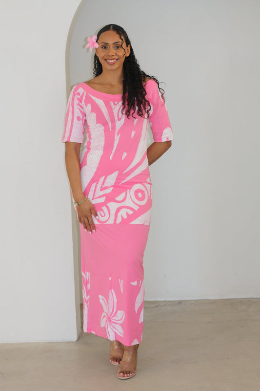 PIA Pink Elei Puletasi