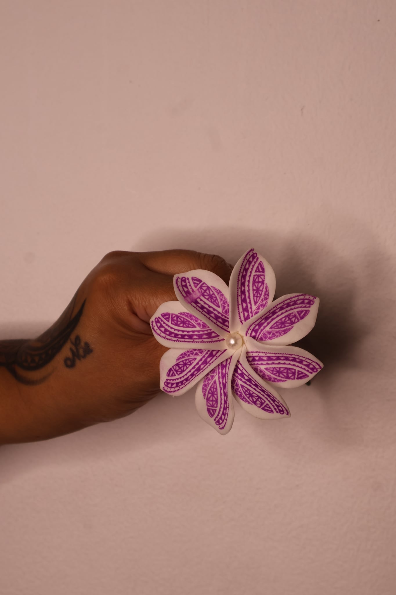 Pearled White & Colored patterned Sei's