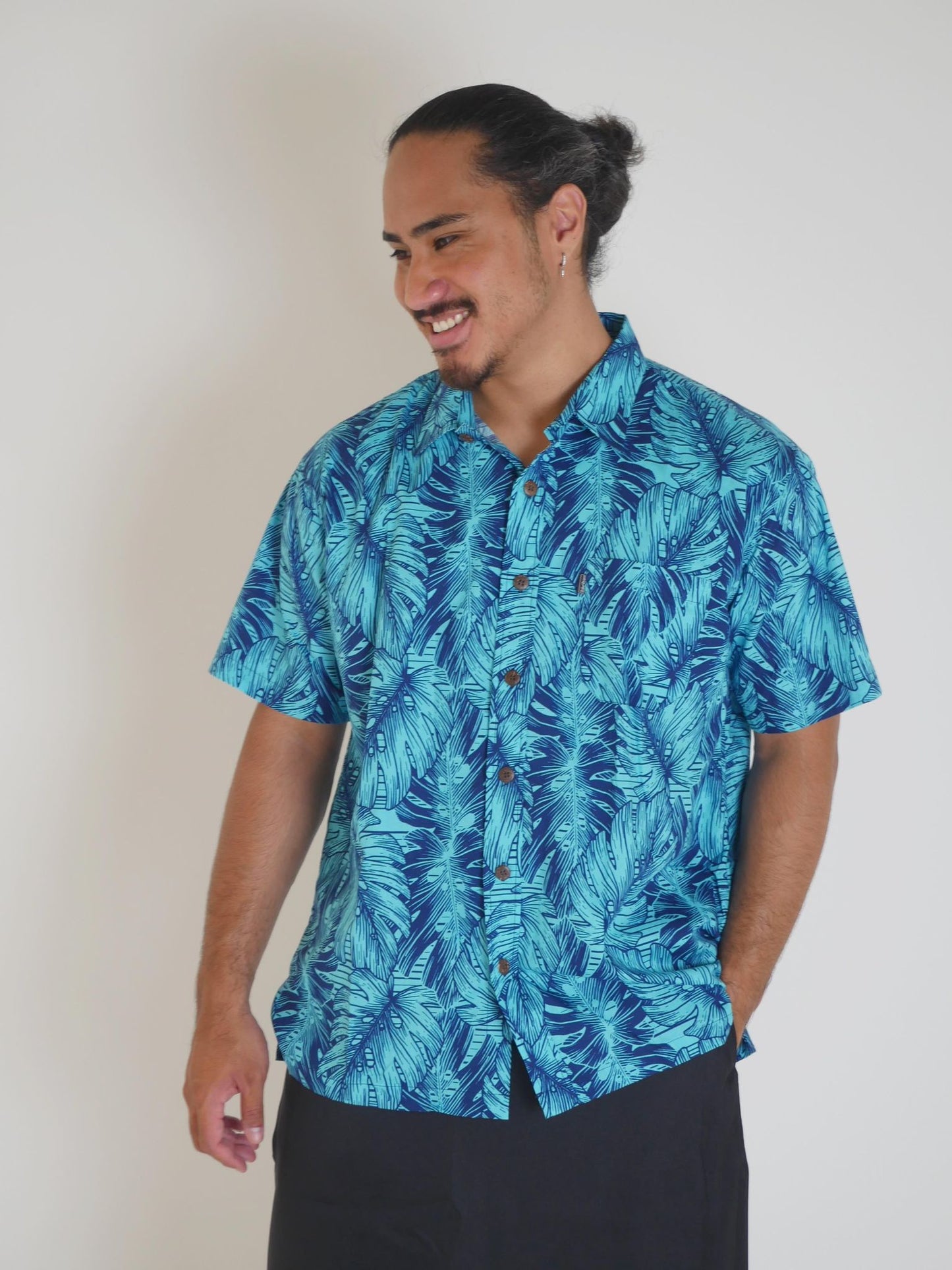 Tribal Origin Men's Tropic Elei Shirts Hawaiian