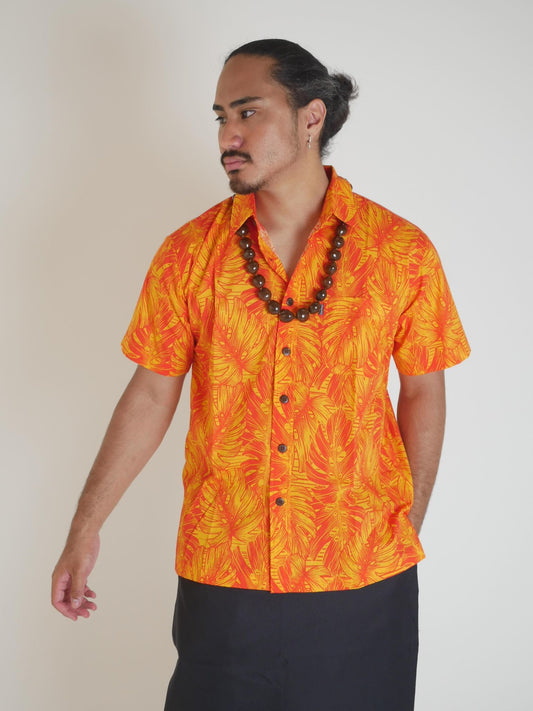 Tribal Origin Men's Tropic Elei Shirts Hawaiian