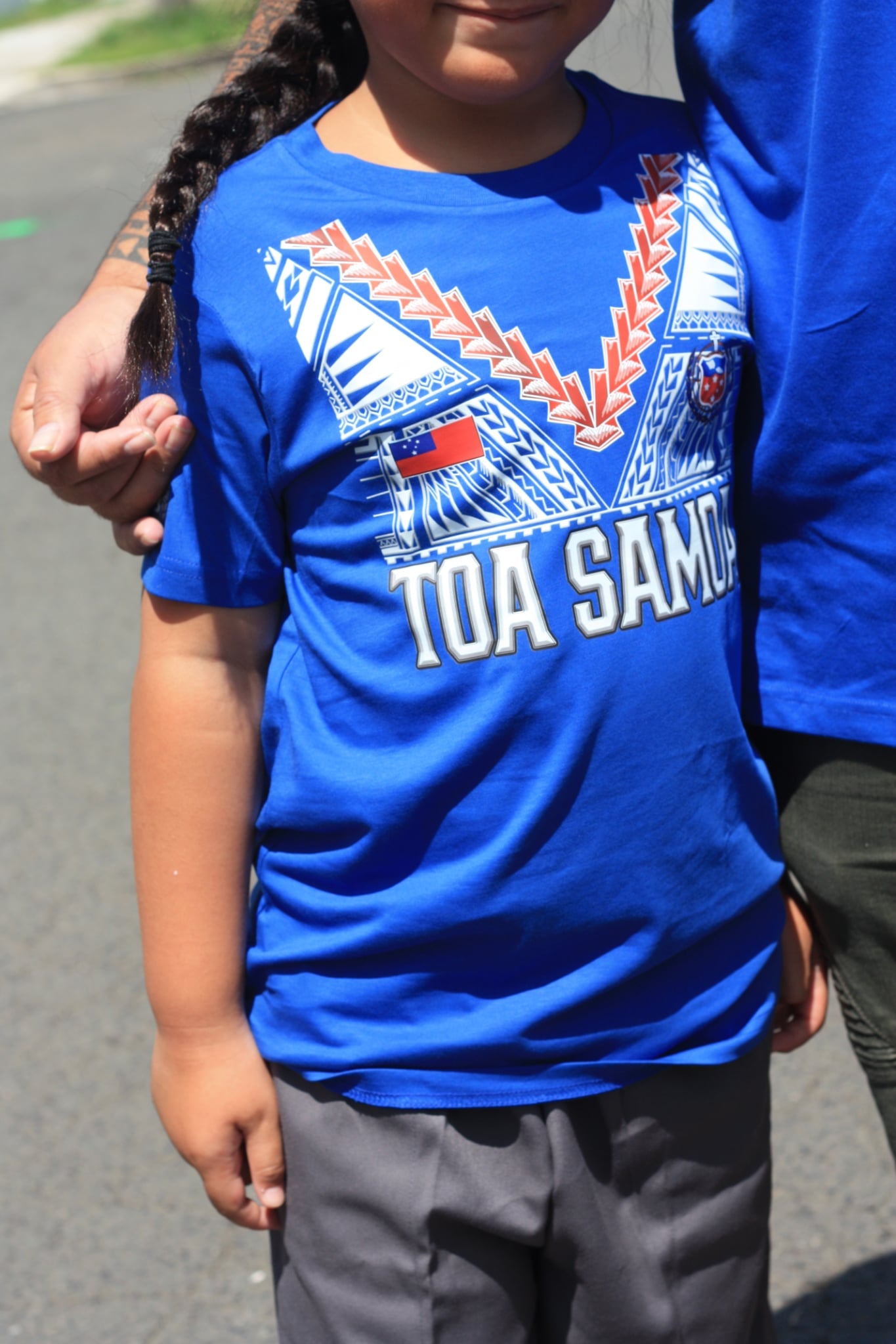 B&B Kid's Toa Samoa Tatau Custom Shirt