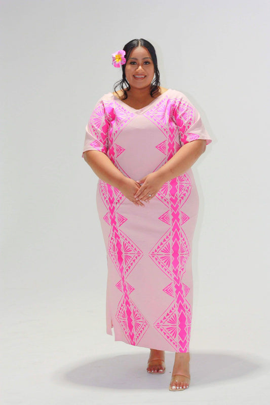 Cece's Pink Elei Masina Dress