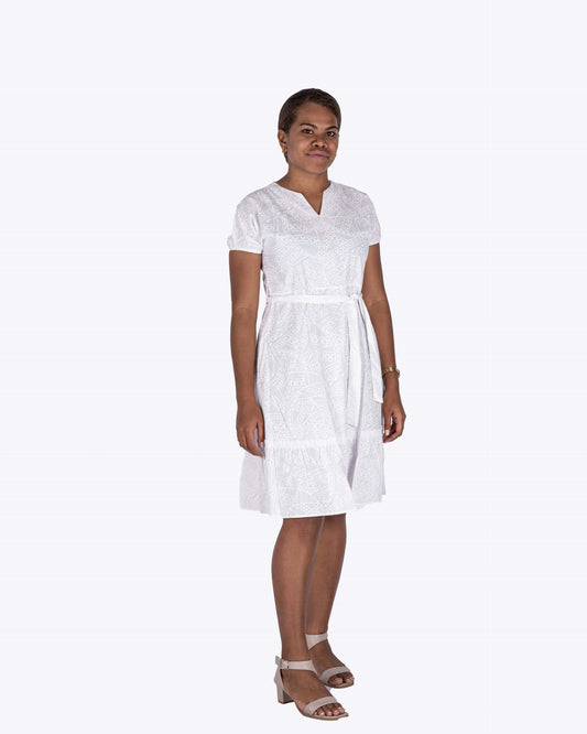 Kalavata Hawea Women's Dress ( White )