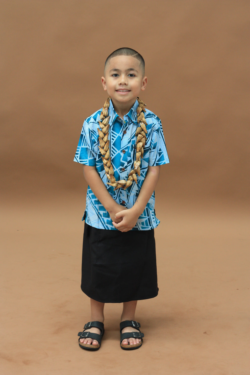 Kalavata Boy's Teal Shirt FB1731 – Pacific Way Gift Shop