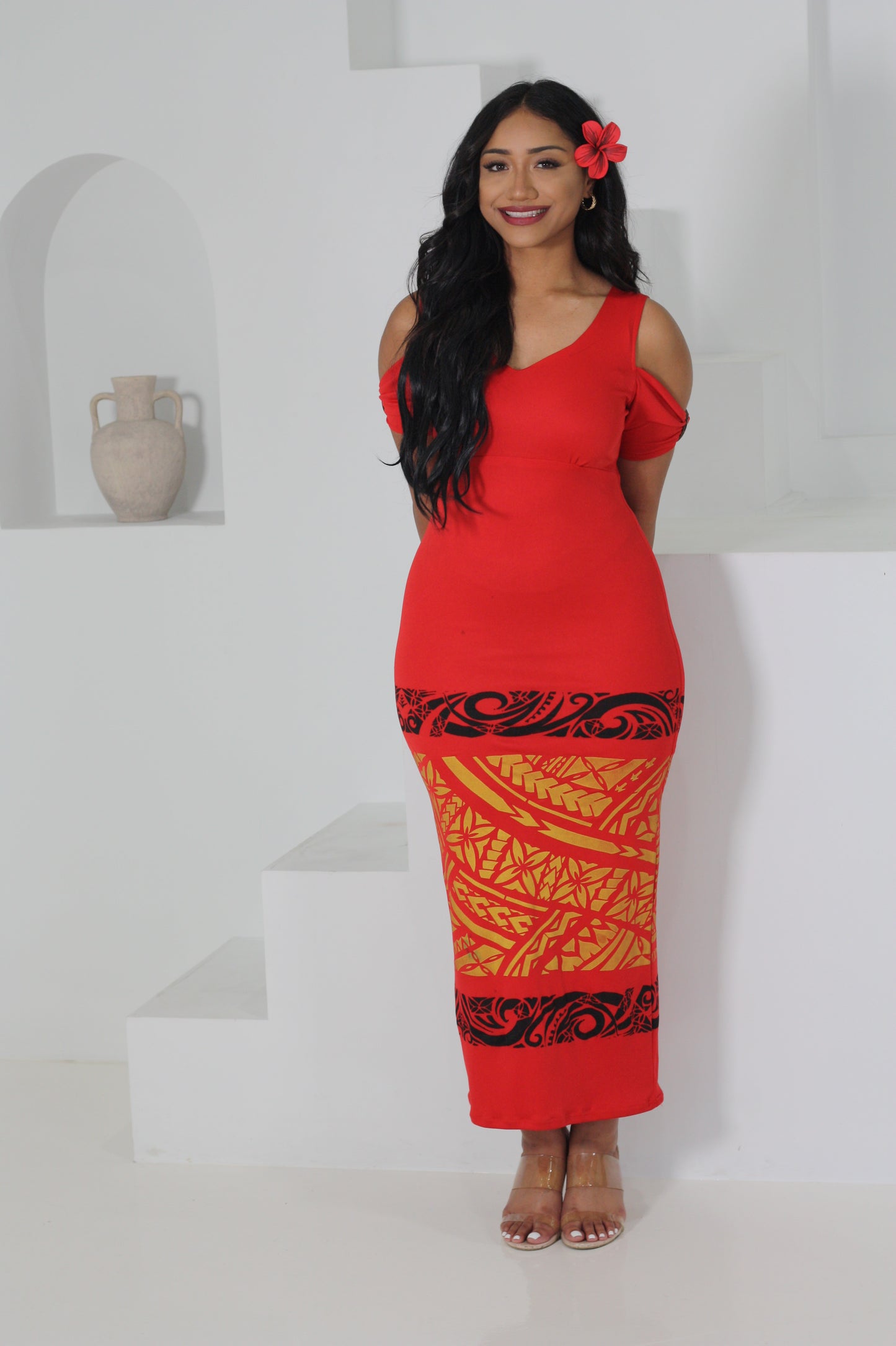 Cece's Ruby Cut out Elei Dress (Size 10 only)