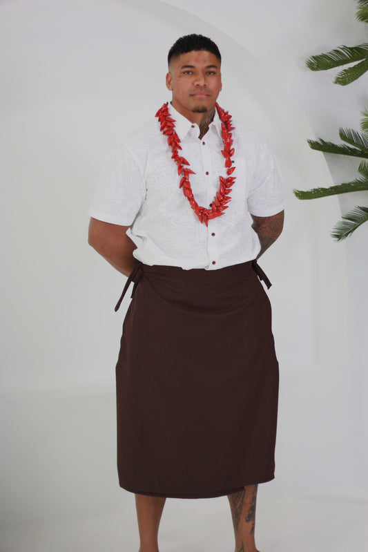 Iefaitaga-Sulu Men's Chocolate Brown