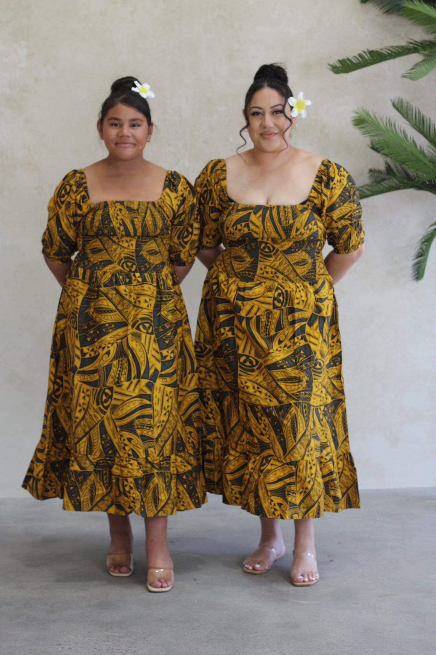 Tribal Origin Ladies Eliza Dress FB1797 (Yellow)