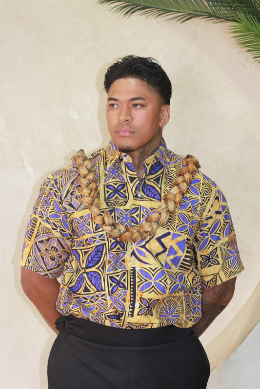 Polynesian Fashion Men's Lalolagi Shirts