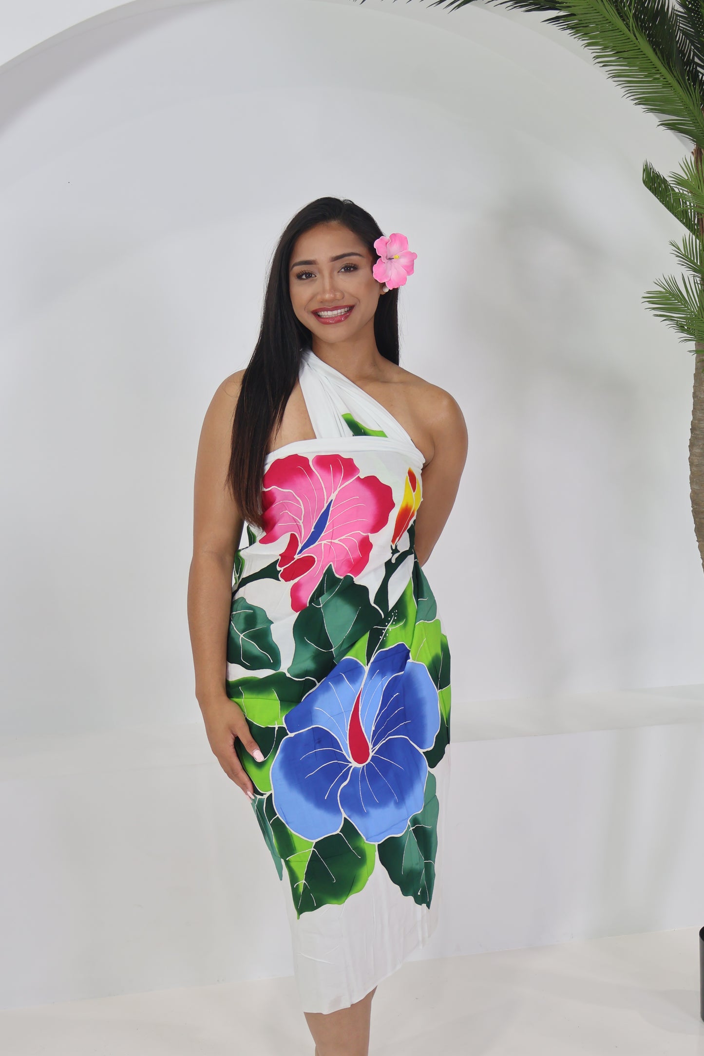 Lavalava-Ie Hawaiian Rayon Sarong