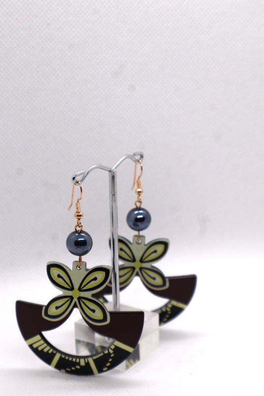 Teva Tapa Flower Earrings