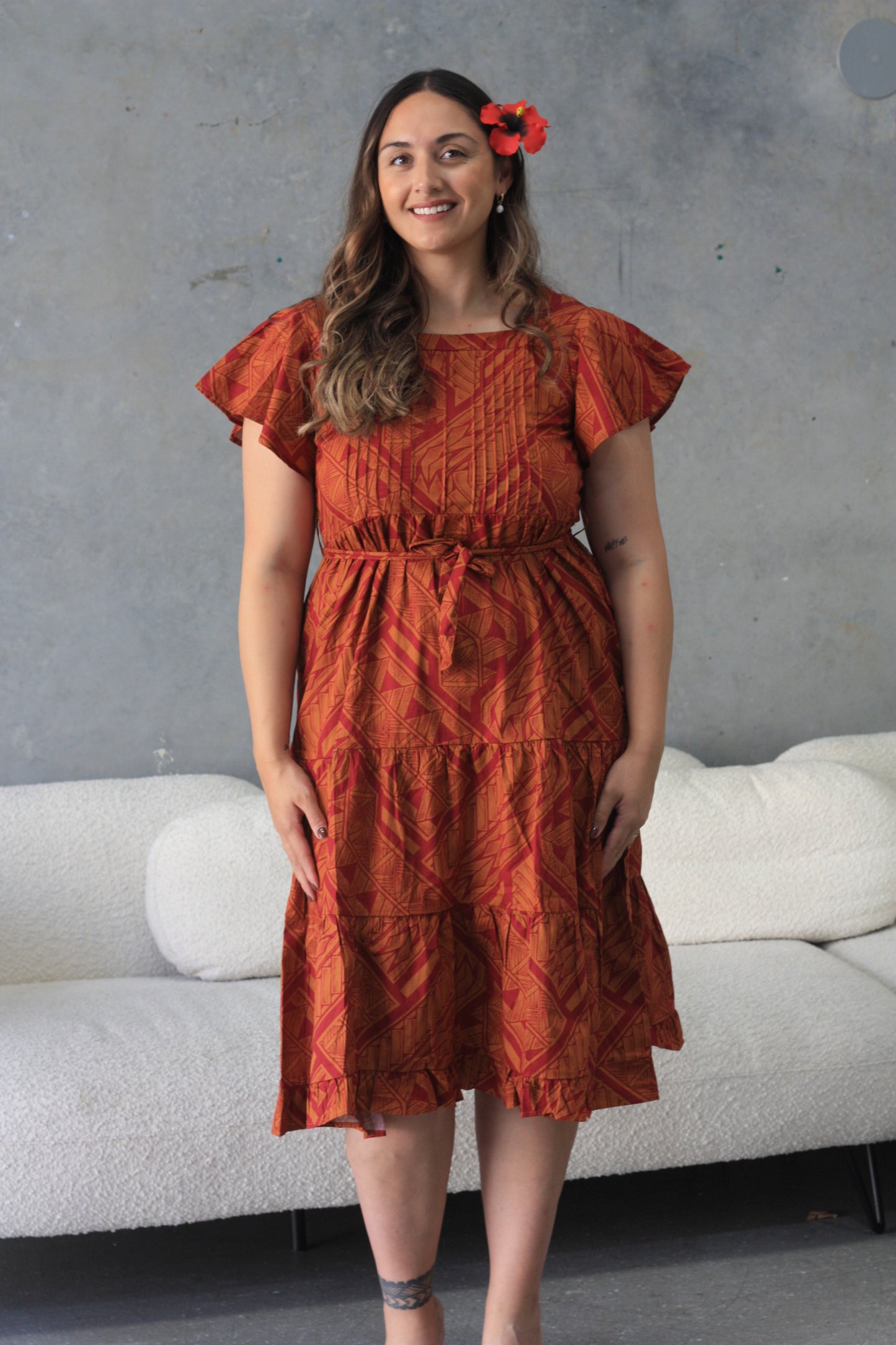 Kalavata Merai Women's Dress (Brown)