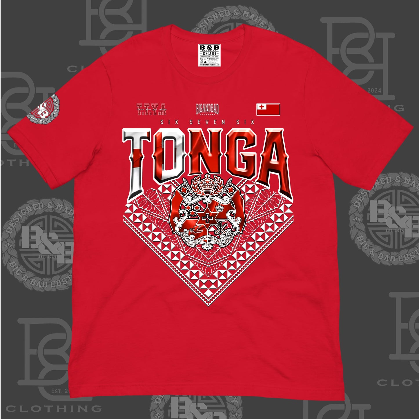 B&B MMT Tonga Custom T-Shirt