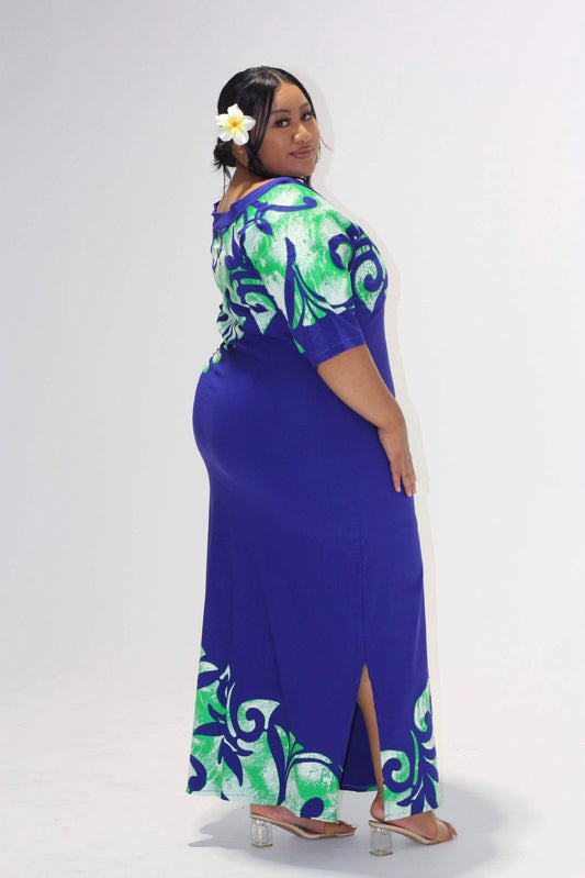 Cece's Deep Moana Masina Dress
