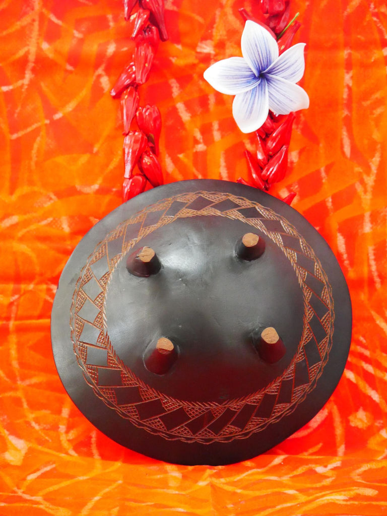 Samoan Tanoa Kava Bowl Medium (9 inch) – Pacific Way Gift Shop