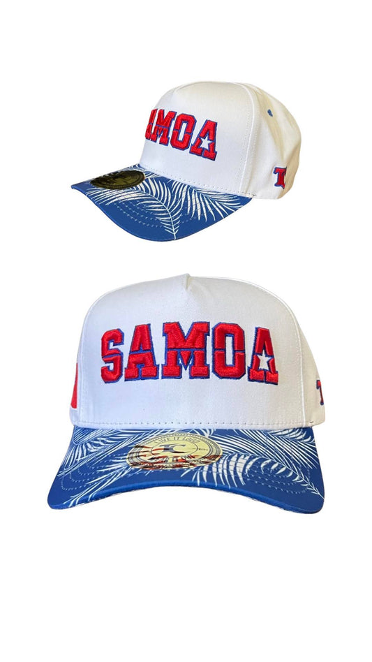 Tuff Coconut Toa Samoa Baseball Cap ( New ) Blue & White