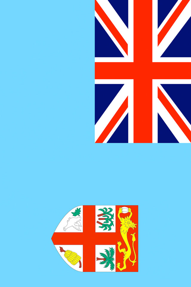 Tuff Coconut's "Fiji" Flags Red -2m
