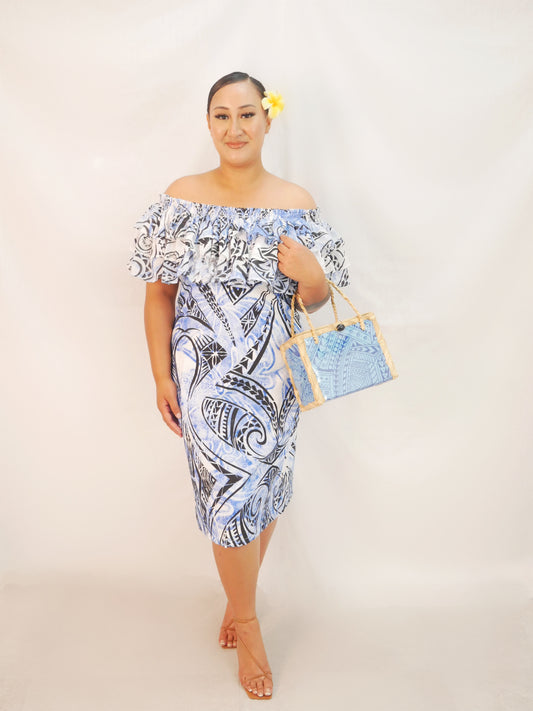 Cece's Moana Elei midi dress